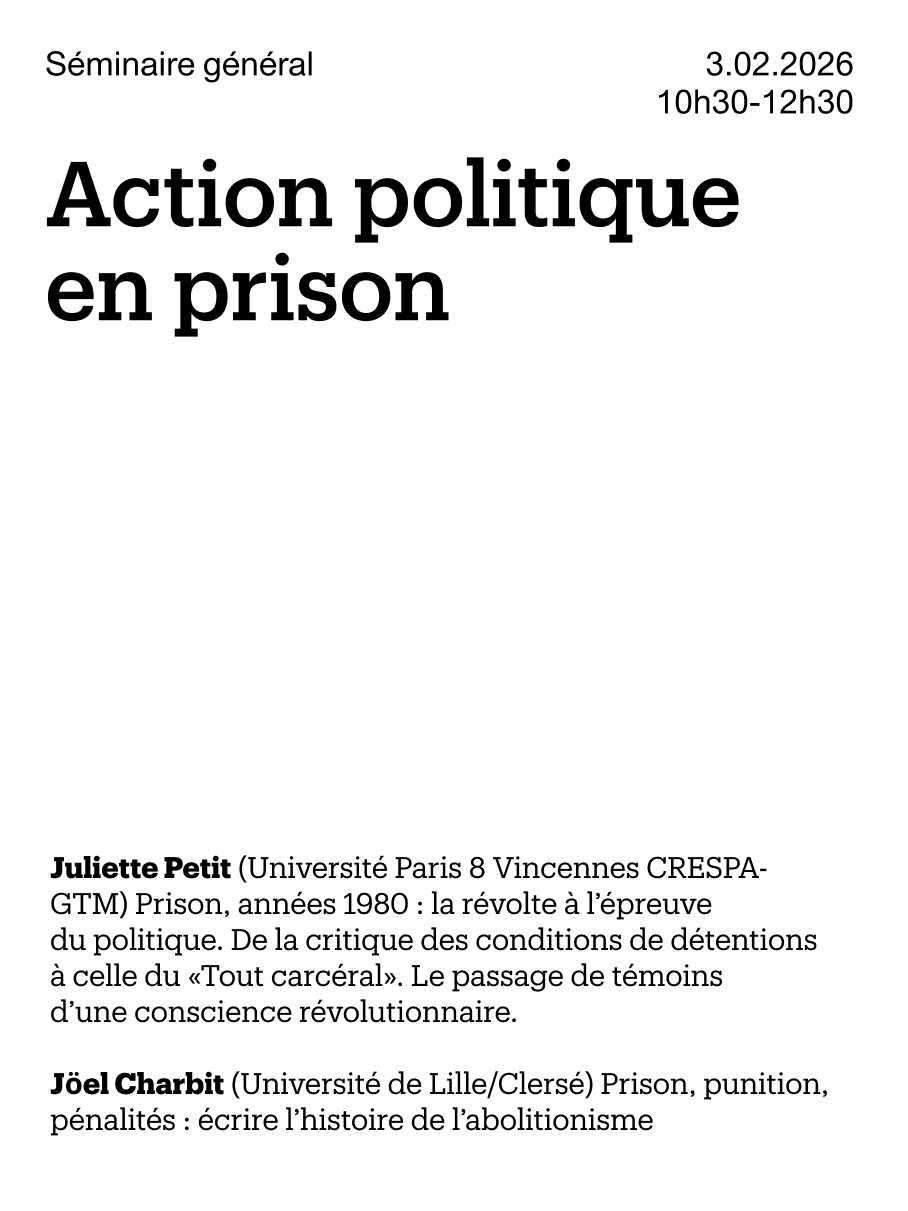 Action politique en prison