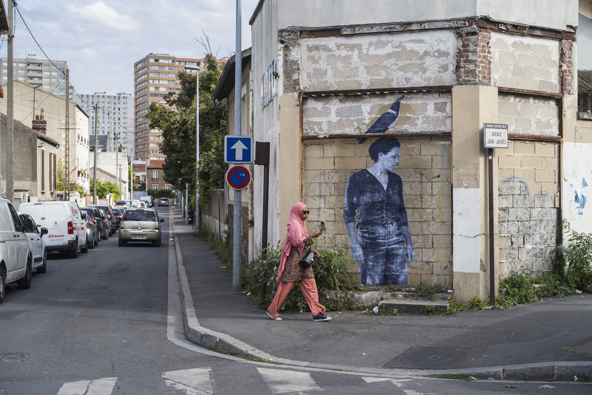 MC93, collages à Bobigny, 2021 @DR